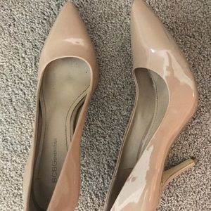 BCBG Nude heels